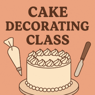 Cake Decorating Class with Chef Shannon 1/20/26
