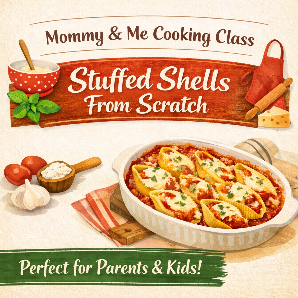 Mommy and Me Cooking Class Jan. 18th